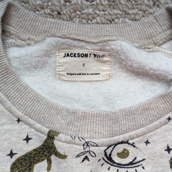 Jackson Rowe Stevie Fleece - Wild Cat Print - Picture 3 of 3